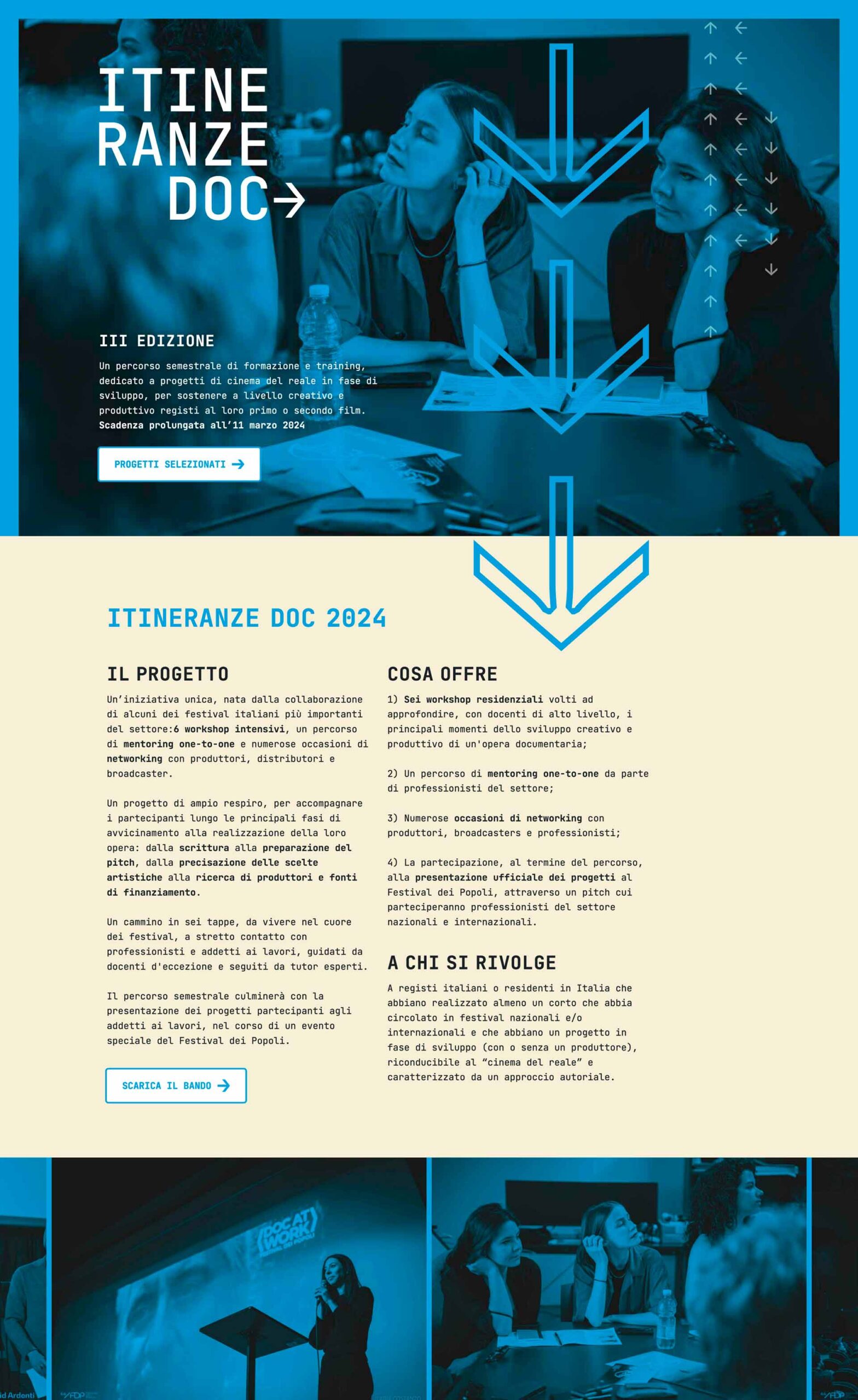 Itineranze-DOC homepage