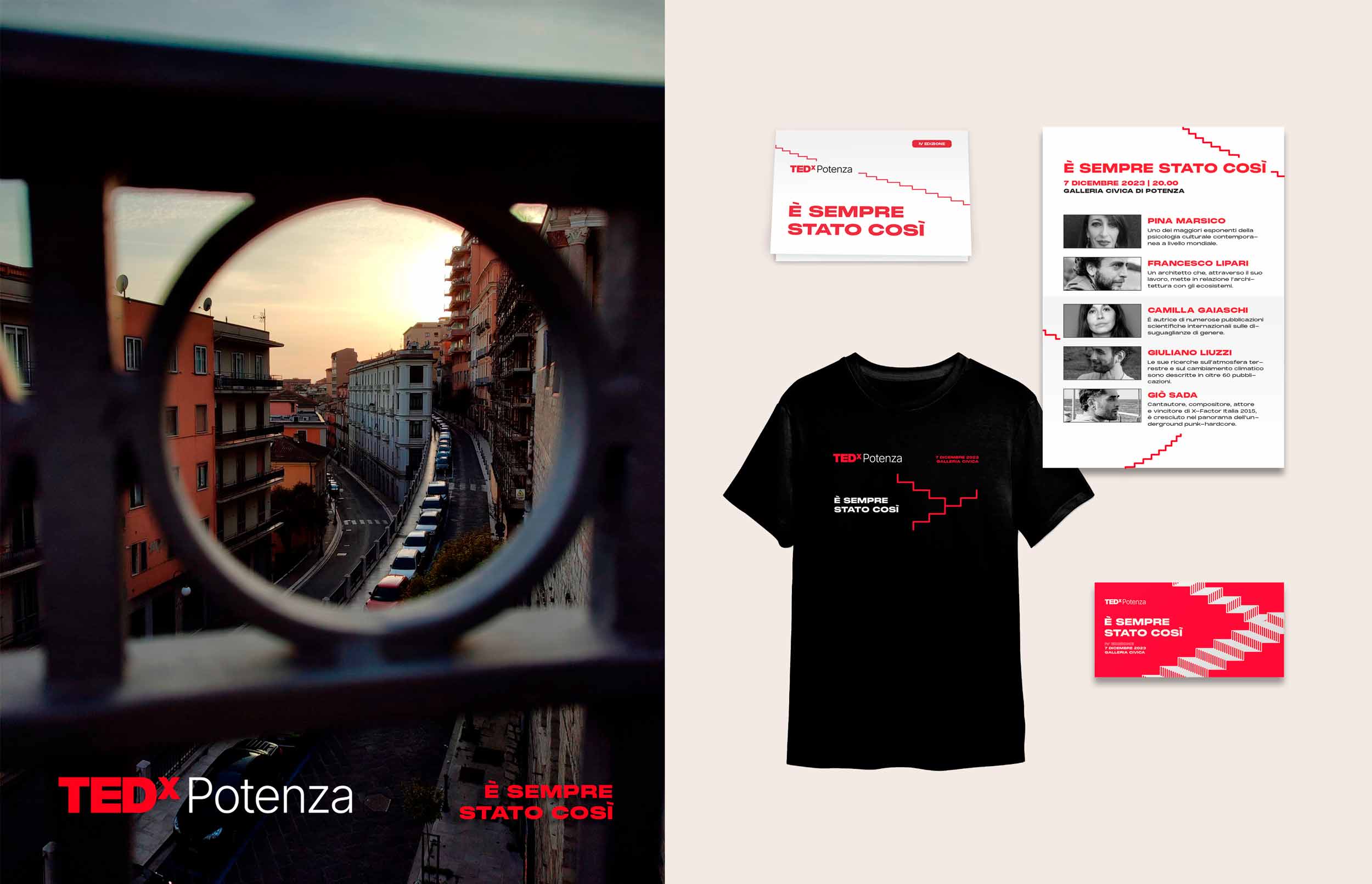 TEDx Potenza è sempre stato così Merchandising